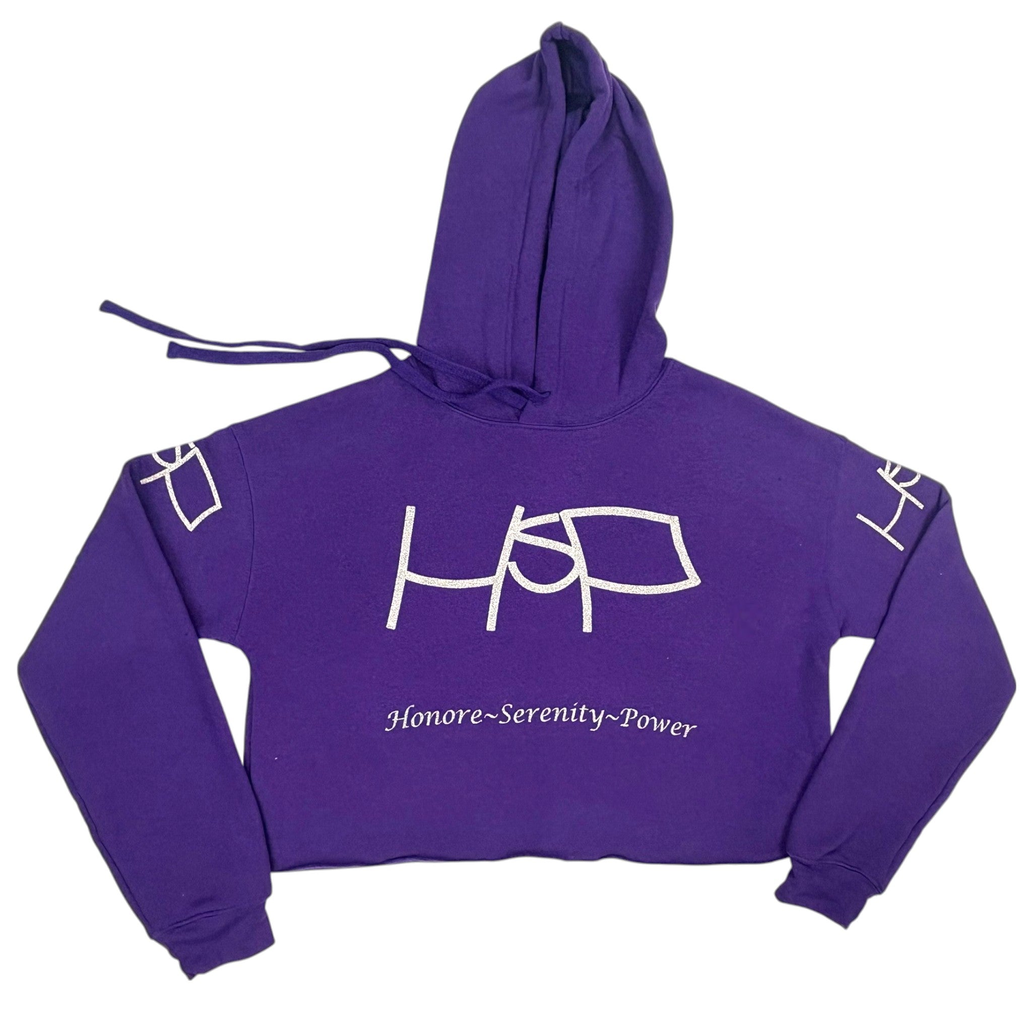Cropped Pullover - Dark Purple