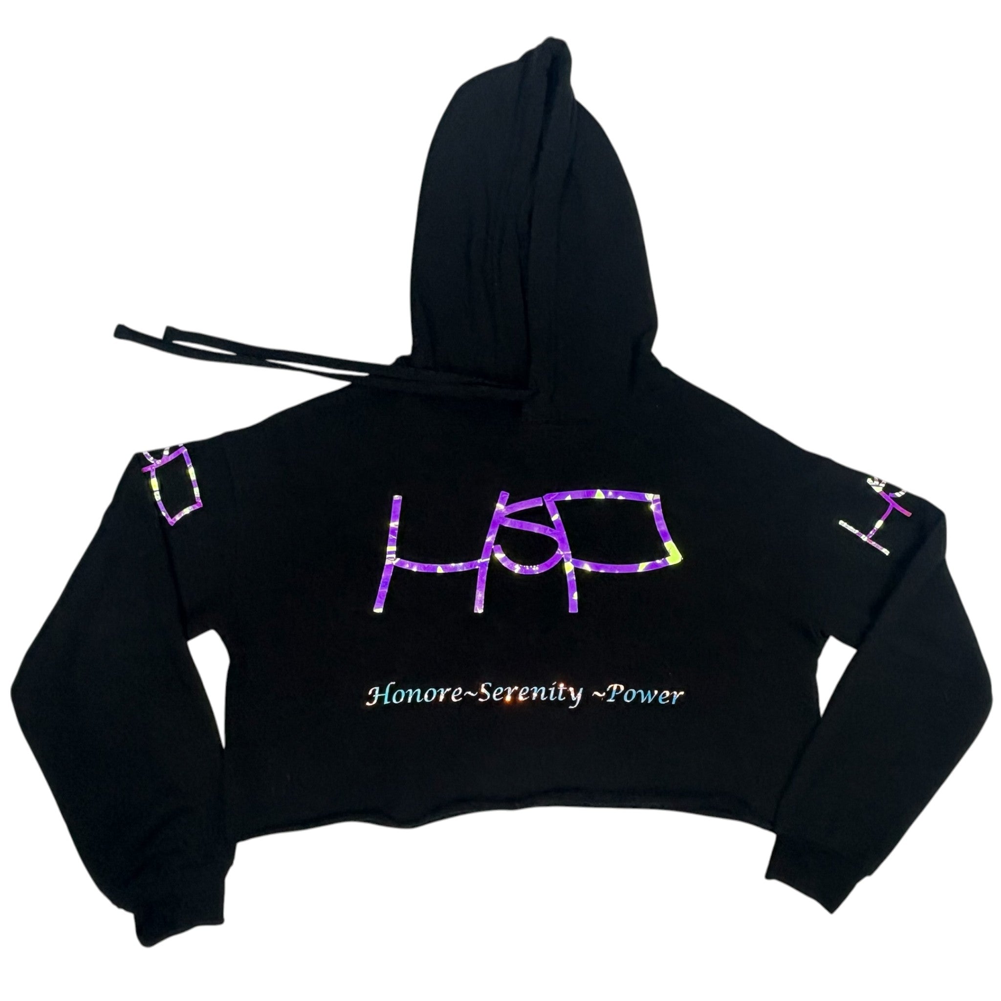 Cropped Pullover - Black