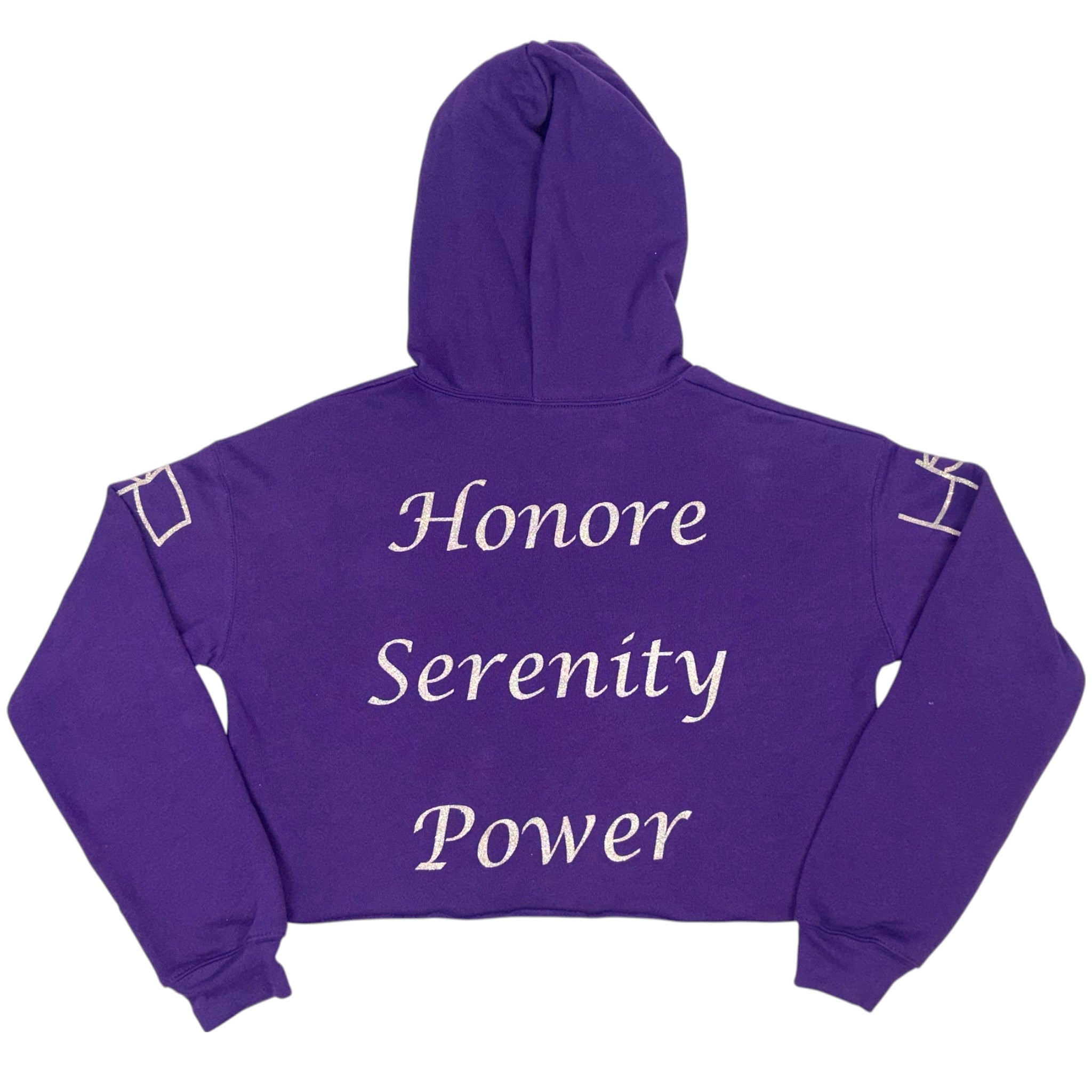 Cropped Pullover - Dark Purple