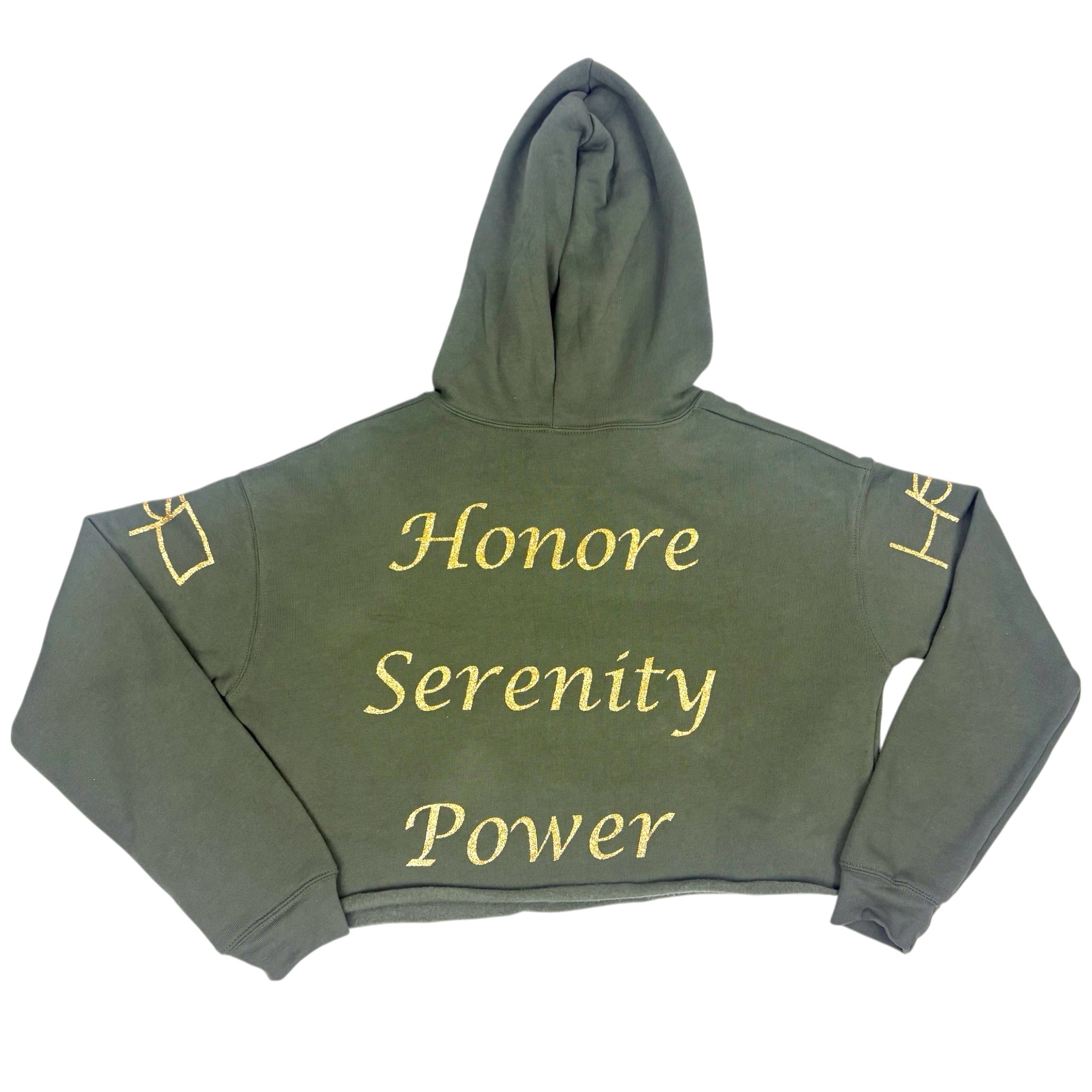 Cropped Pullover - Military Green