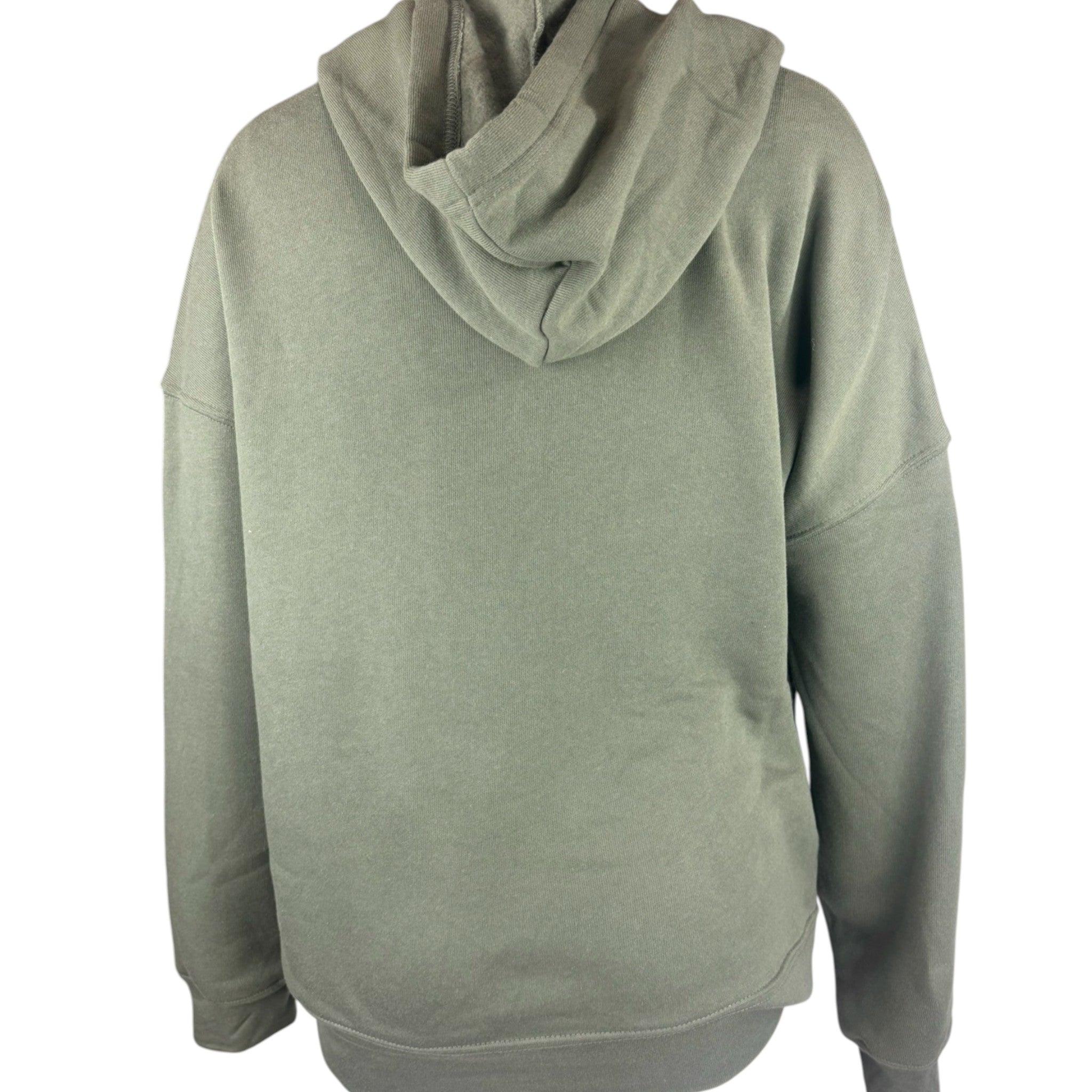 Oversized Pullover - Military Green/Glitter Gold