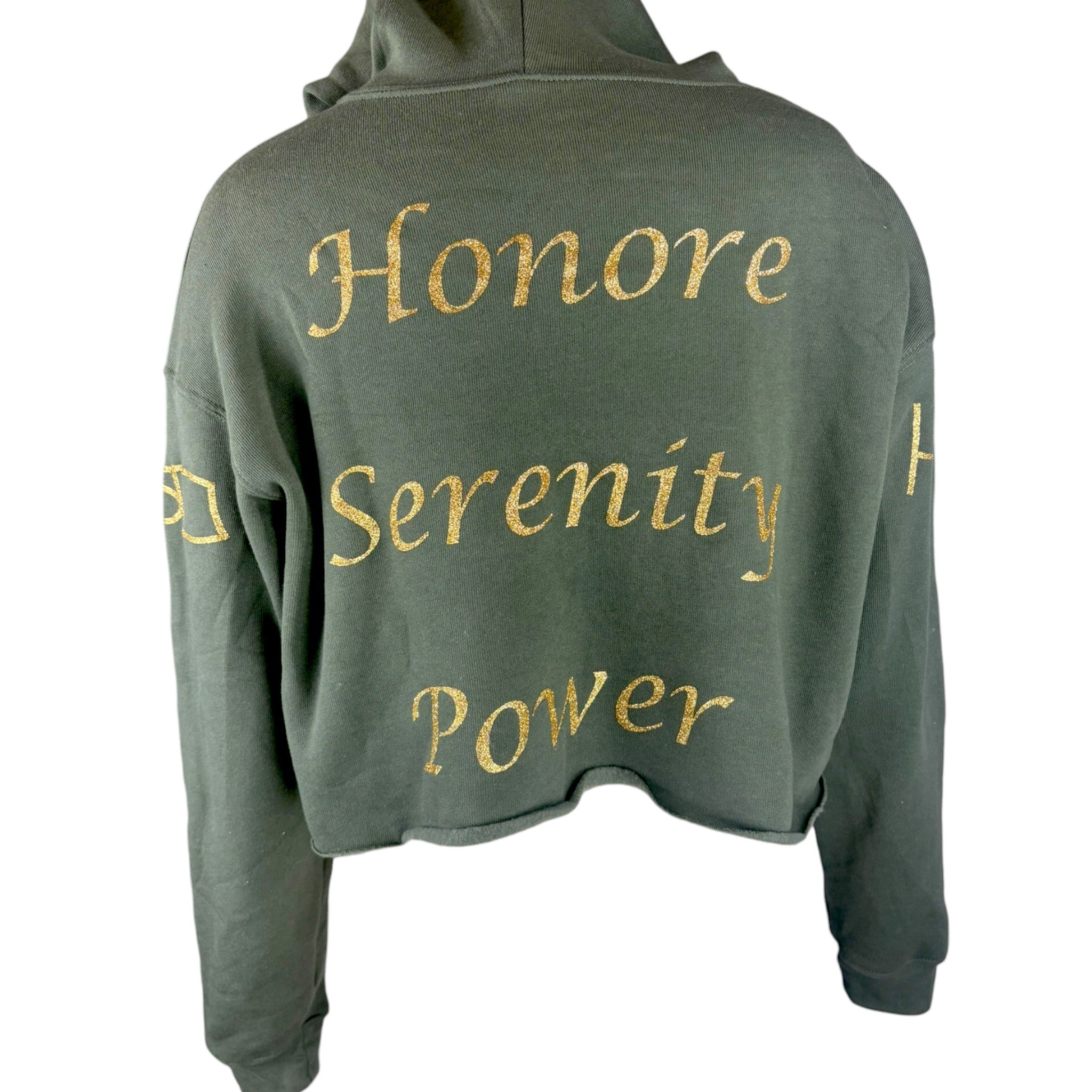 Cropped Pullover - Military Green