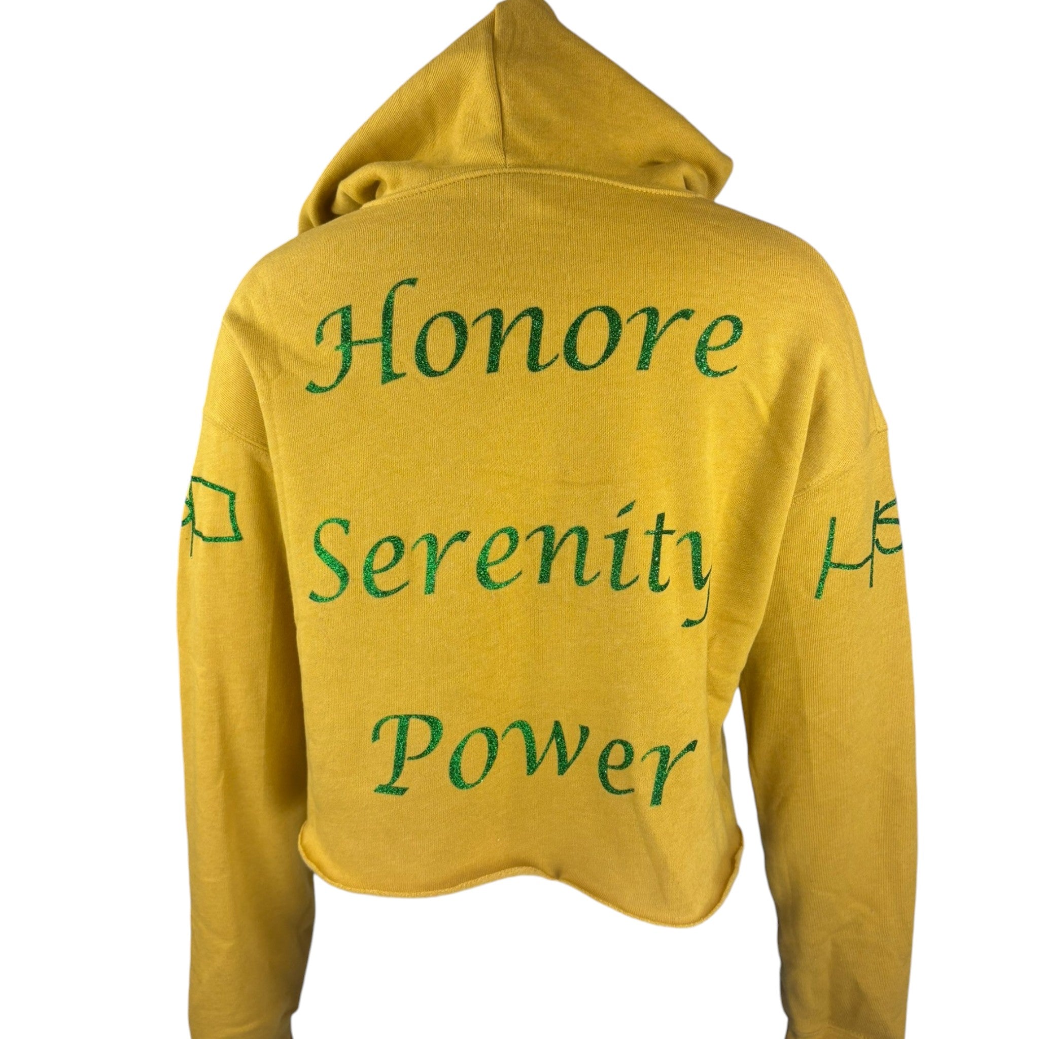 Cropped Pullover - Mustard