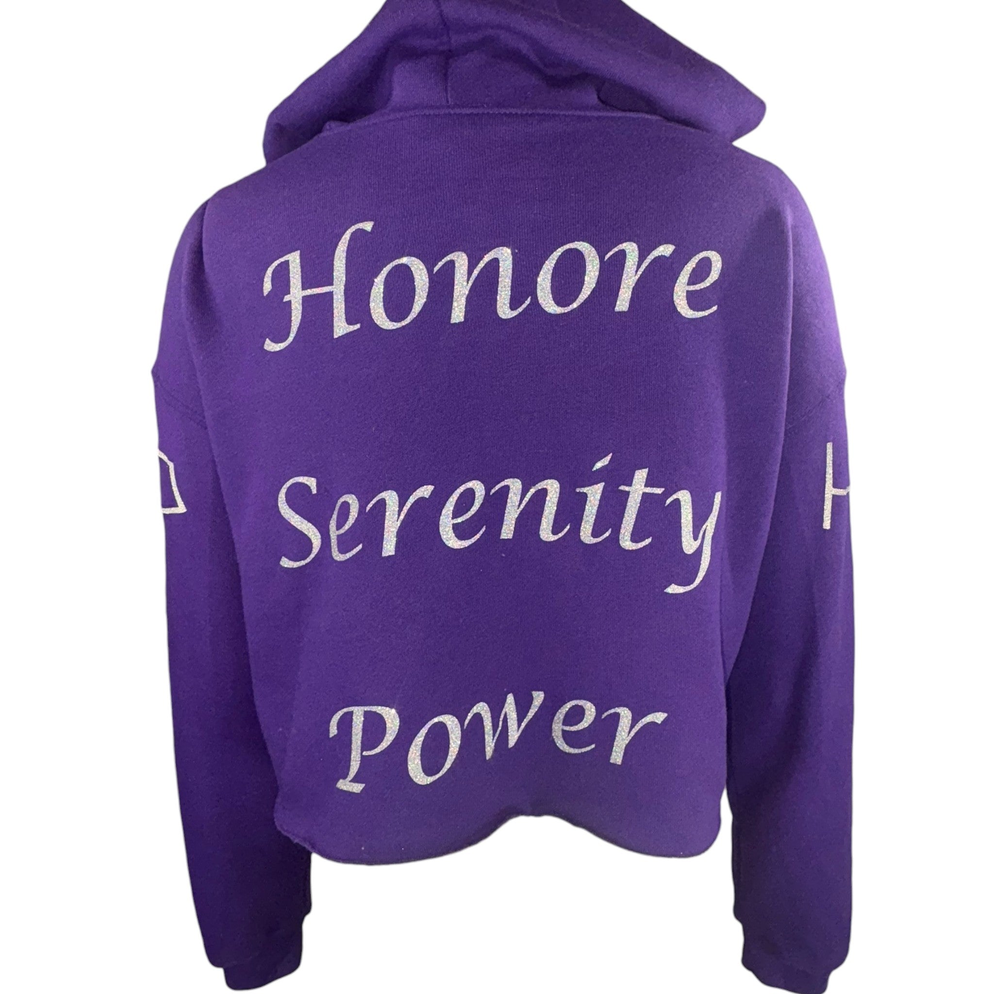 Cropped Pullover - Dark Purple