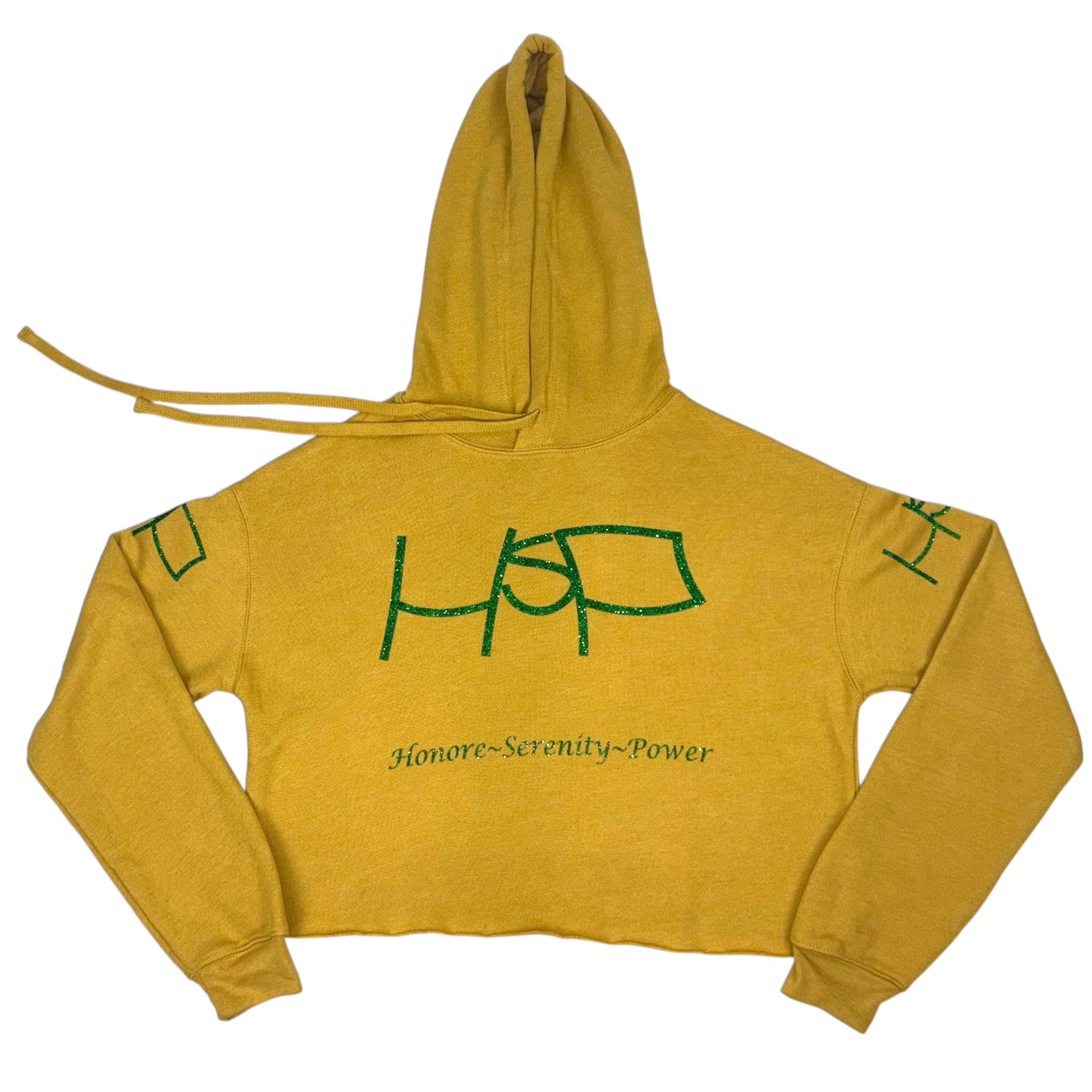 Cropped Pullover - Mustard
