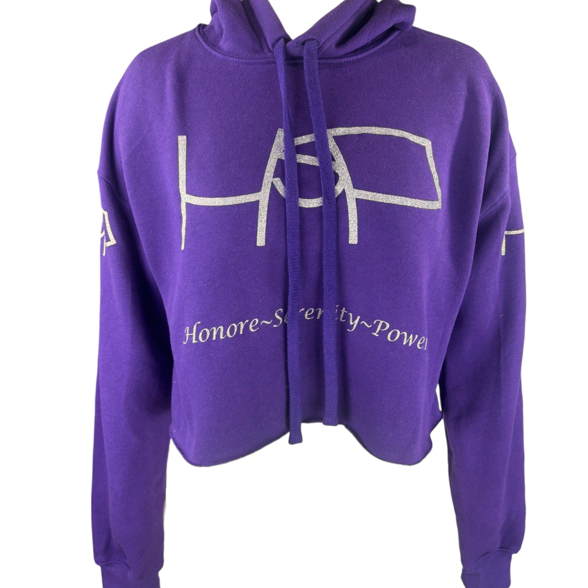 Cropped Pullover - Dark Purple
