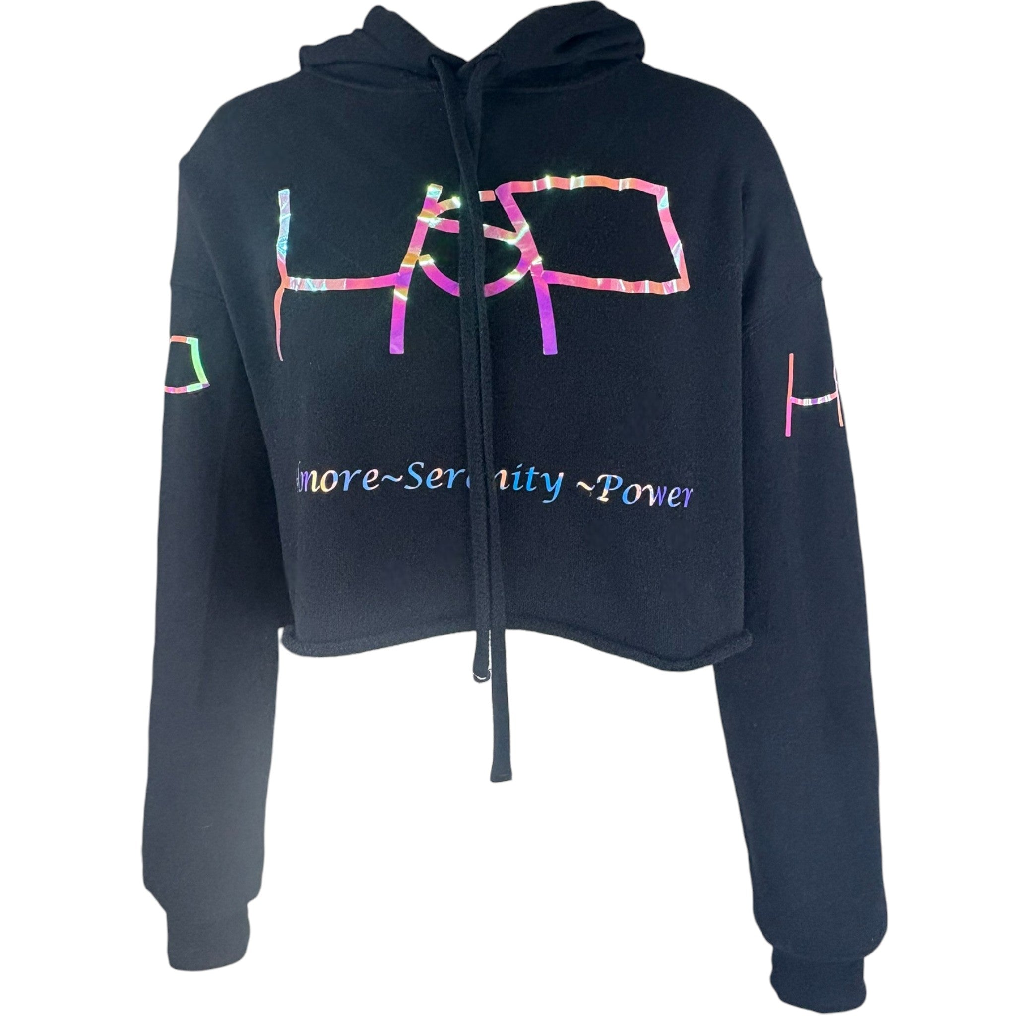Cropped Pullover - Black