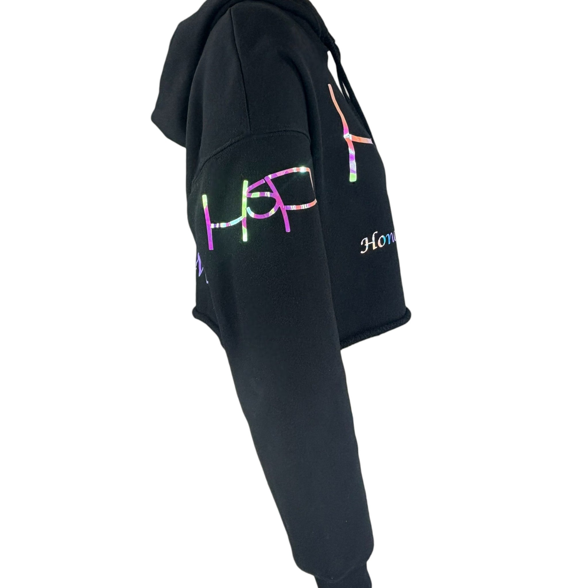 Cropped Pullover - Black