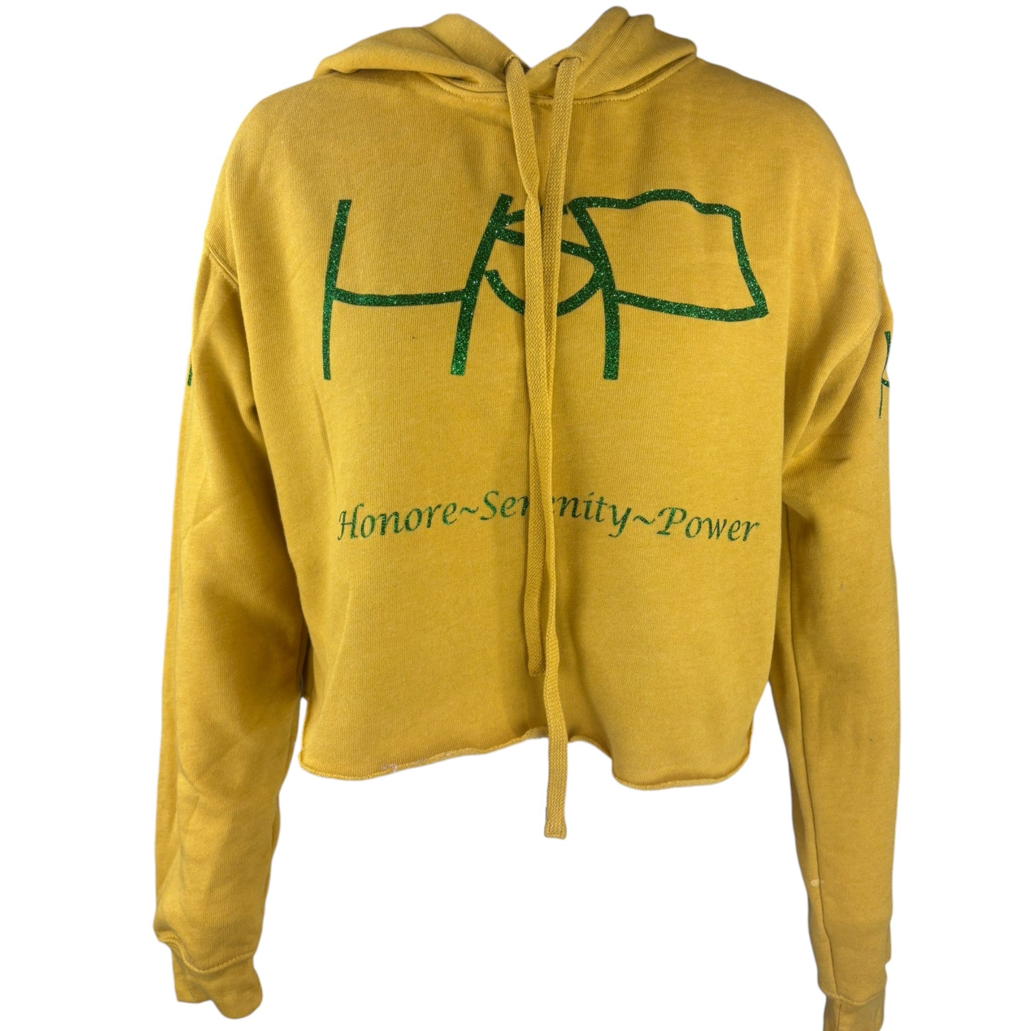 Cropped Pullover - Mustard