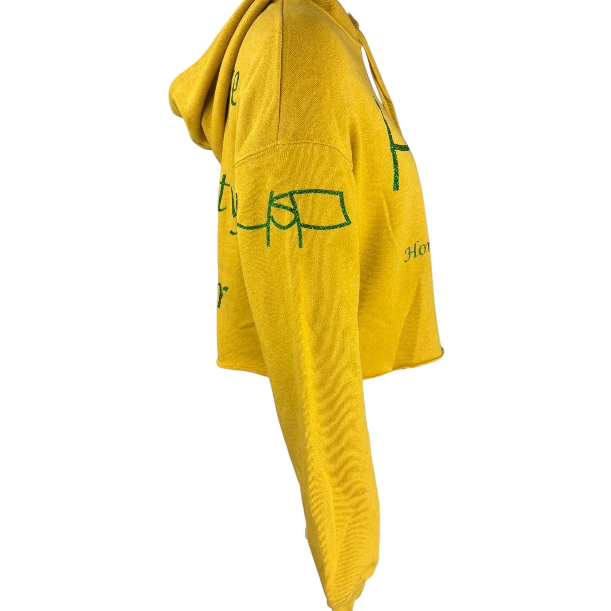 Cropped Pullover - Mustard