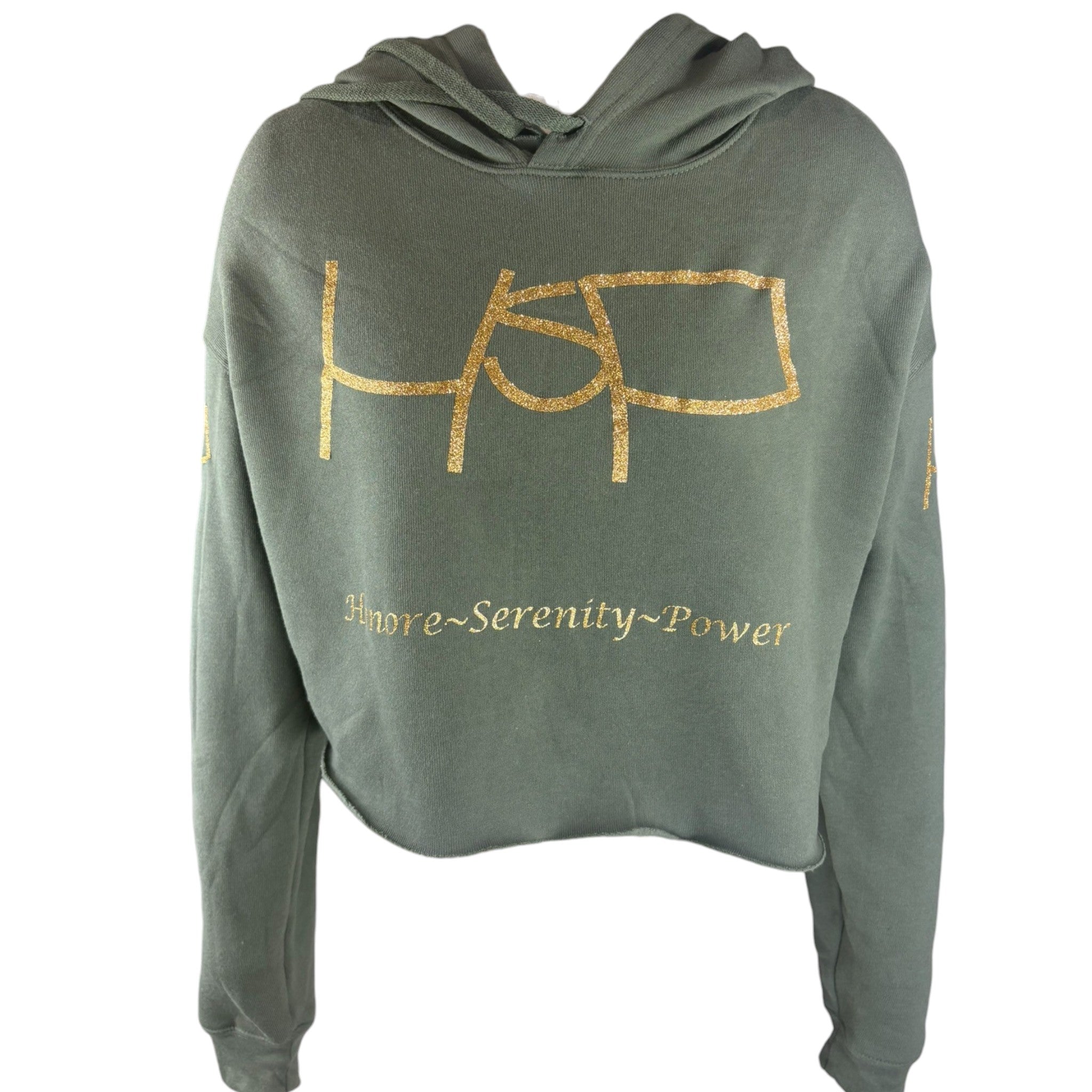 Cropped Pullover - Military Green