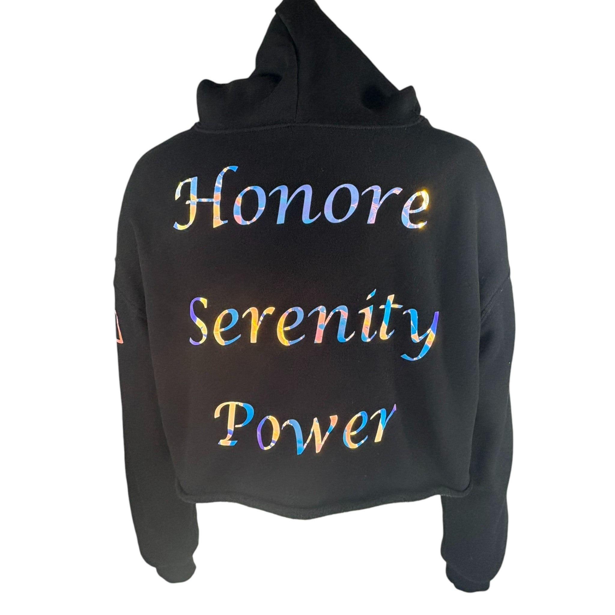 Cropped Pullover - Black